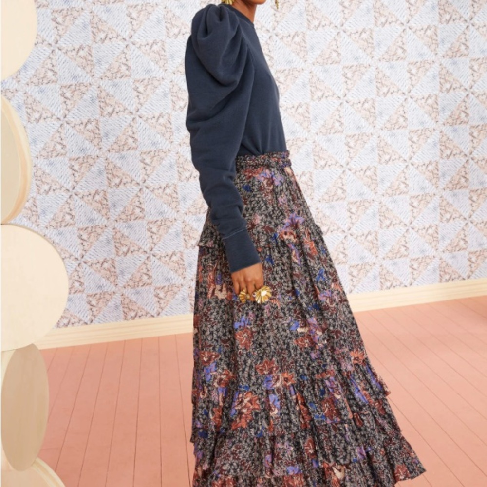 Ulla Johnson Astra Skirt in Jet - size 4